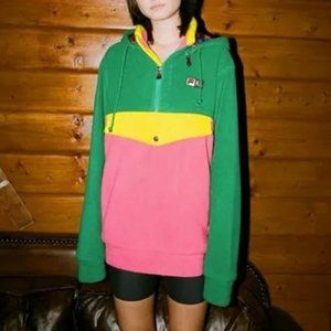 Rowing Blazers X FILA Half Zip Fleece Jacket